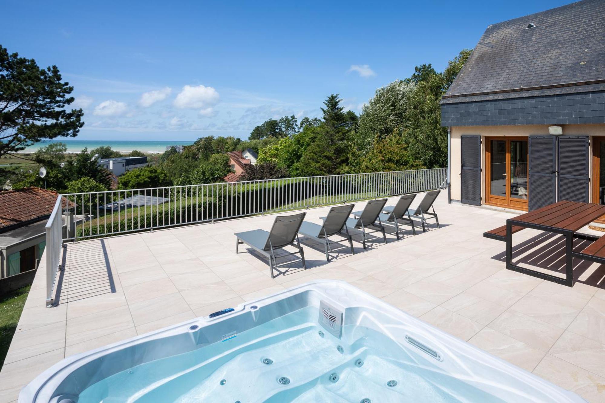La Maxine, Vue Et Villa Criel-sur-Mer